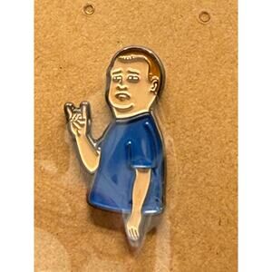 King of the Hill Bobby Hill Enamel Pin Retro 90's Y2K Hank Hill